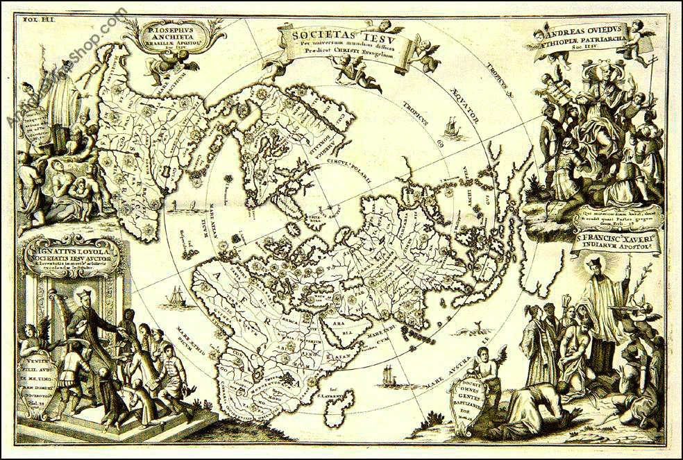Societas-Jesu-Map-Scherer-c1703-Keilo-Jack-site-Centrici